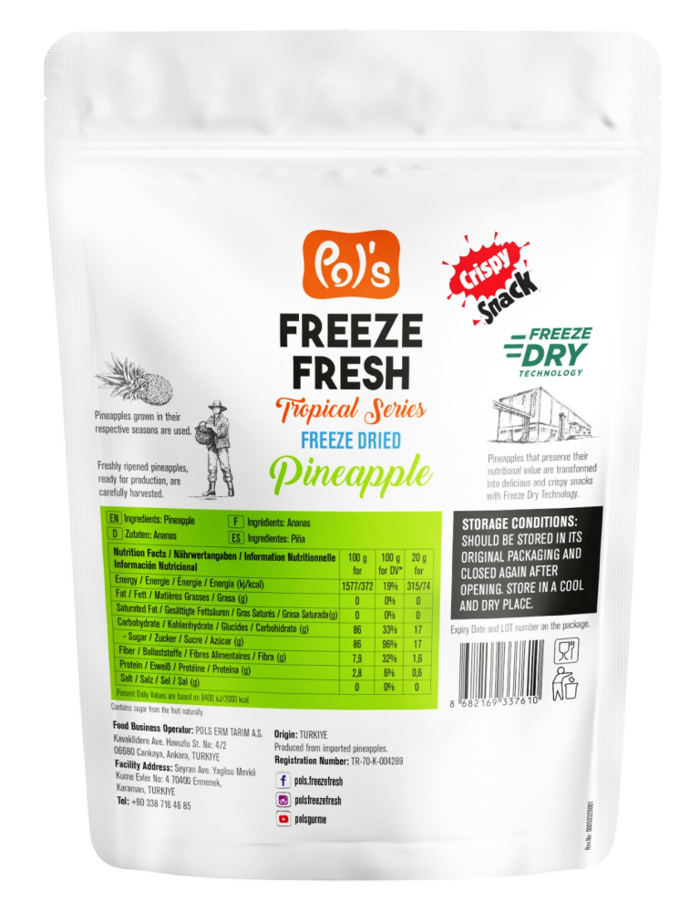 POL'S FREEZE FRESH Gefriergetrocknete Ananas
